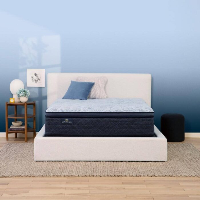 Perfect Sleeper Nurture Night Queen Plush Pillow Top 14.5 in. Mattress